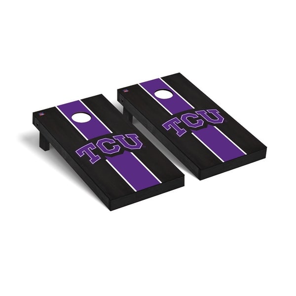 slide 2 of 5, Texas Christian University TCU Horned Frogs 2x4 Pro Cornhole Boards - V9 Include Carrying Case