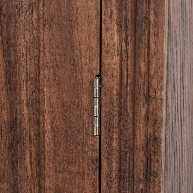 71"Kitchen Pantry Cabinet with 2 Drawers,Embossed Texture Freestanding Cabinet with 8 Door Shelves and 3 Cabinet Shelves