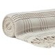preview thumbnail 16 of 17, Chanasya Solid Plaid Pleated Acrylic Throw Blanket With Tassels