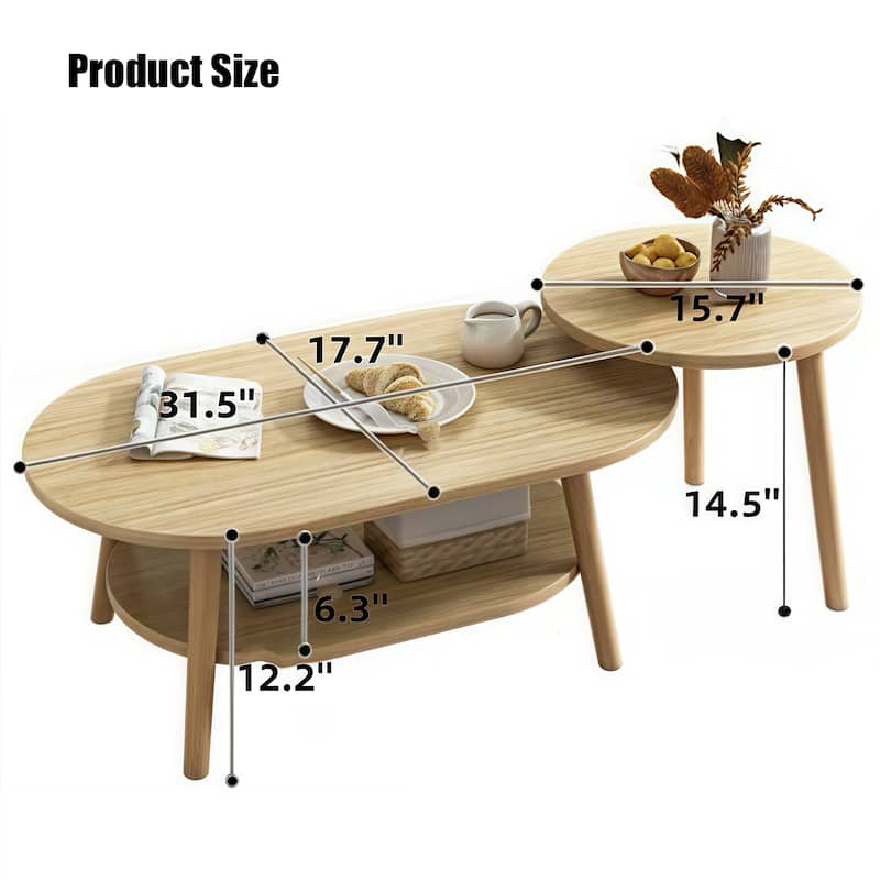 Modern Wooden Household Creative Outdoor/Indoor Coffee Table