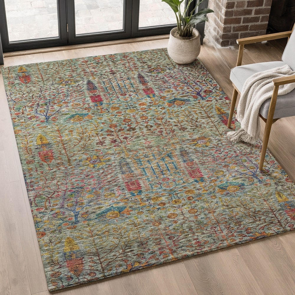 Premium Washable Super Soft Global Ravey Mayfield Rug