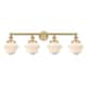 Option Brushed Brass / Matte White
