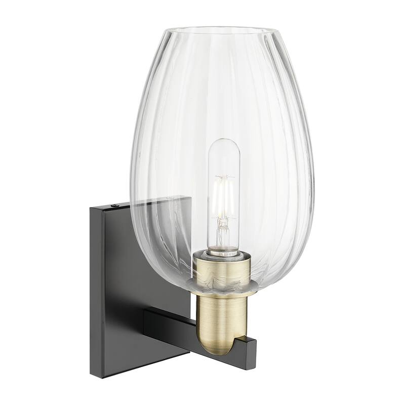 Innovations Lighting Downtown Urban - Preston - 1 Light 6" Flute Shade Wall-mounted Sconce
