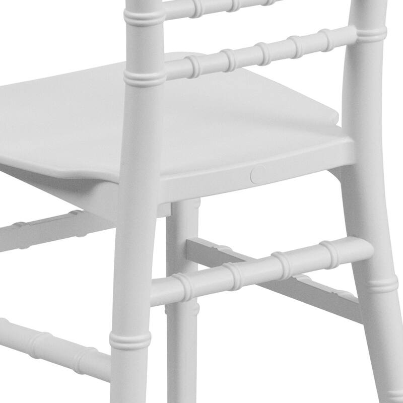 Kids Resin Stacking Chiavari Chairs for Formal Events (Set of 10)