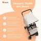 preview thumbnail 5 of 6, hauck Sport T13 Lightweight Compact and Foldable Stroller, Push Chair, Beige - 13.2