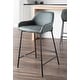 preview thumbnail 8 of 43, Carbon Loft Galotti Industrial Counter Stools (Set of 2)