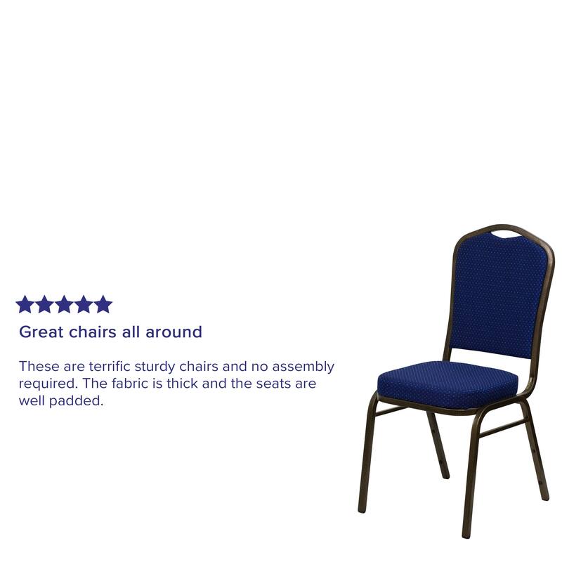 Crown Back Stacking Banquet Chair