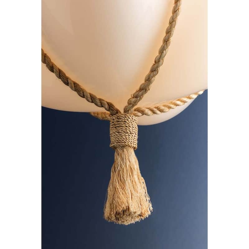 Hudson Valley Lighting 1020 Amberley 20" Wide Pendant with Matte Opal