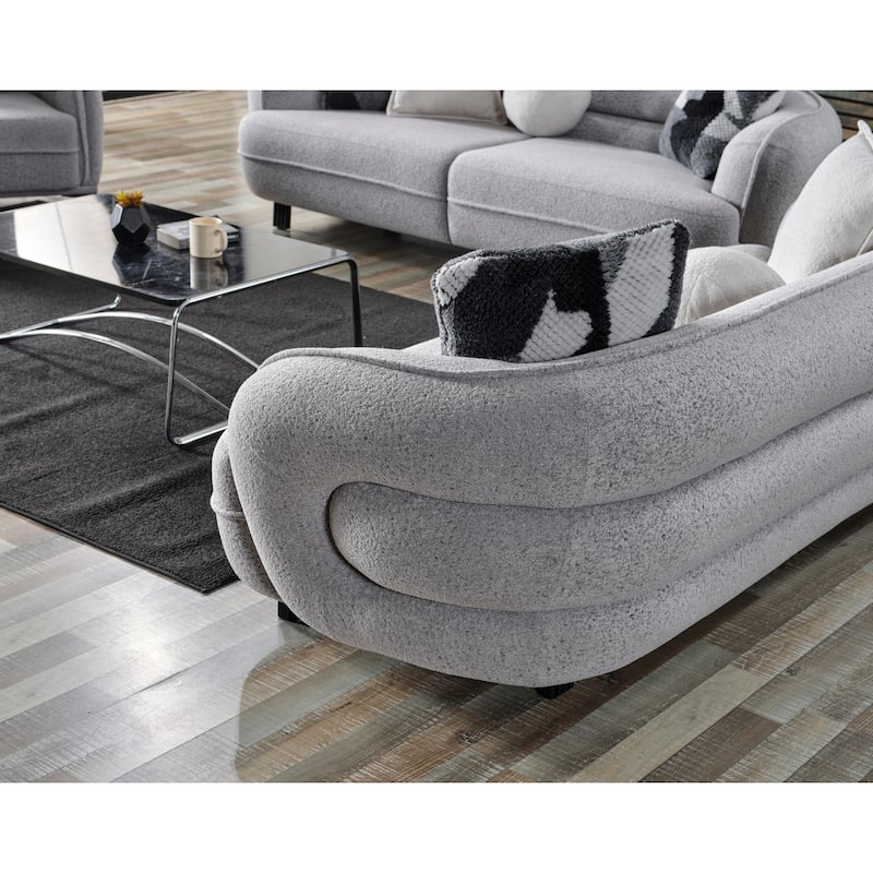 Romelu 2 Pieces Living Room Sets 1 Sofa 1 Love seat