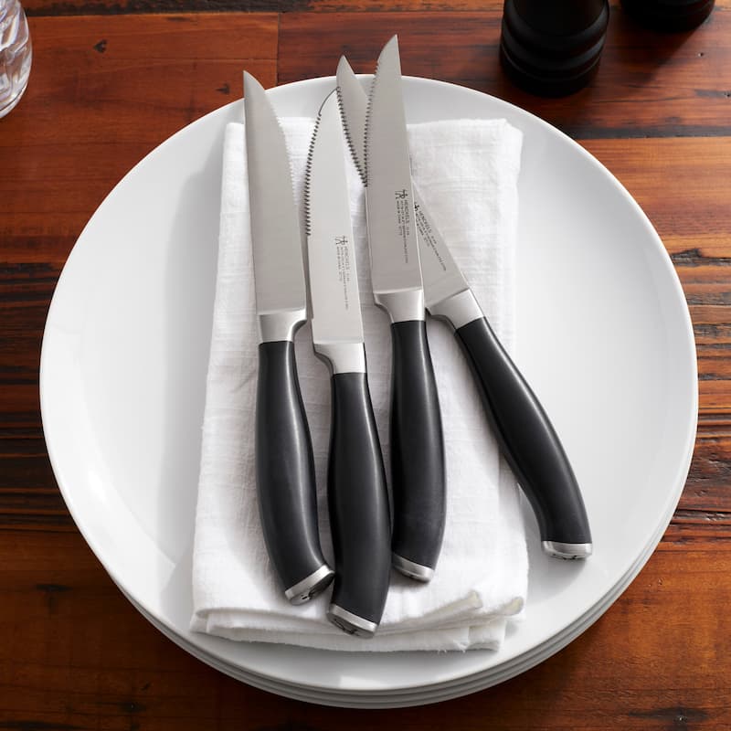 Henckels Elan 4-pc Steak Knife Set - Stainless Steel