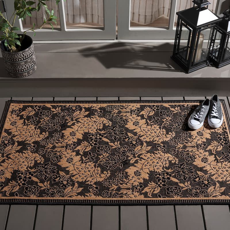 SAFAVIEH Courtyard Luule Indoor/ Outdoor Waterproof Patio Backyard Rug