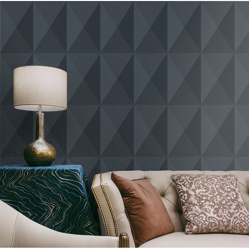 Seabrook Designs Pinnacle Embossed Vinyl Unpasted Wallpaper