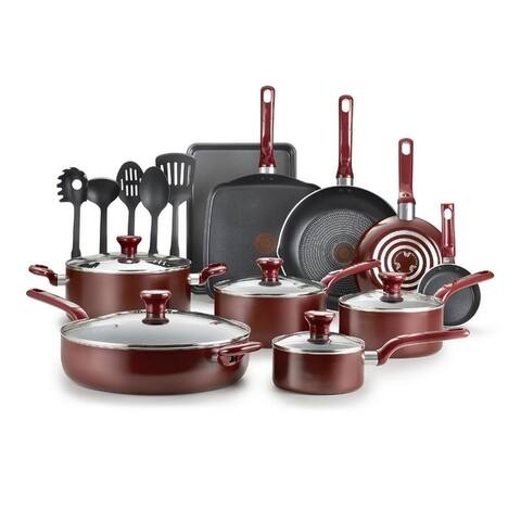 Easy Care Nonstick Cookware Set, 20 Piece