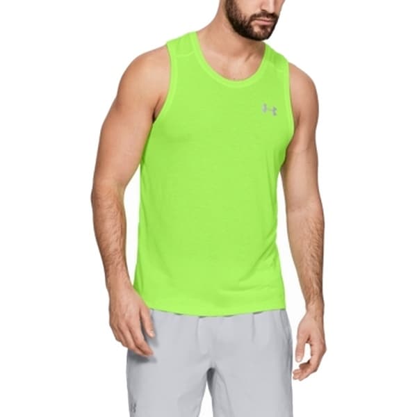 Under Armour Mens Shirt Green Size Small S Activewear Fitted Tank Top. Opens flyout.