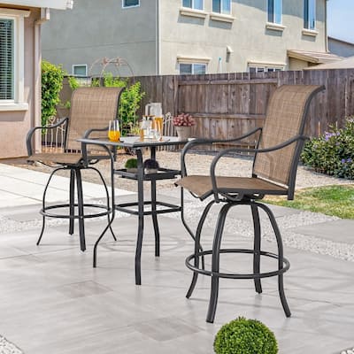 Patio Festival Outdoor 2-Person Bistro Dining Set