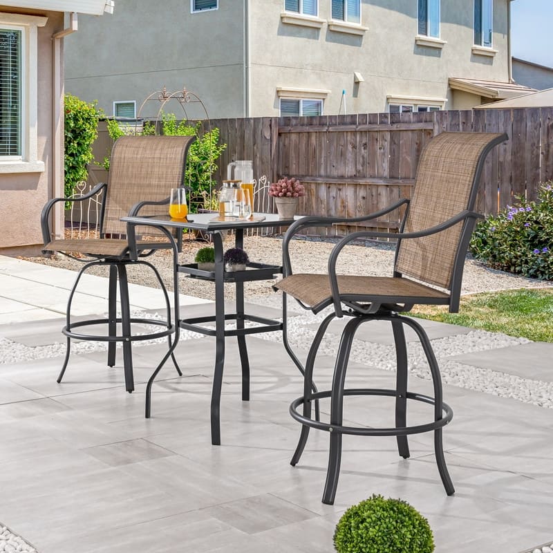 Patio Festival Outdoor 2-Person Bistro Dining Set