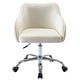 preview thumbnail 50 of 117, Corvus Braff Velvet Upholstered Adjustable Ergonomic Office Chair