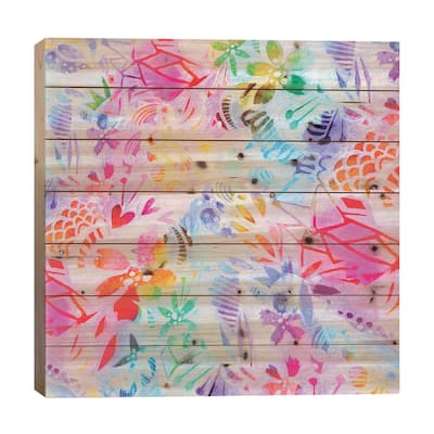 Magic Print On Wood by Stephanie Corfee - Multi-Color