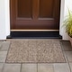 preview thumbnail 84 of 111, Machine Washable Indoor/ Outdoor Modern Dotty Chantille Rug Brown - 1'8" x 2'6"