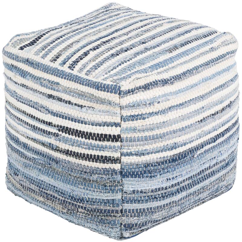 Artistic Weavers Albano Hand Woven Cotton Pouf