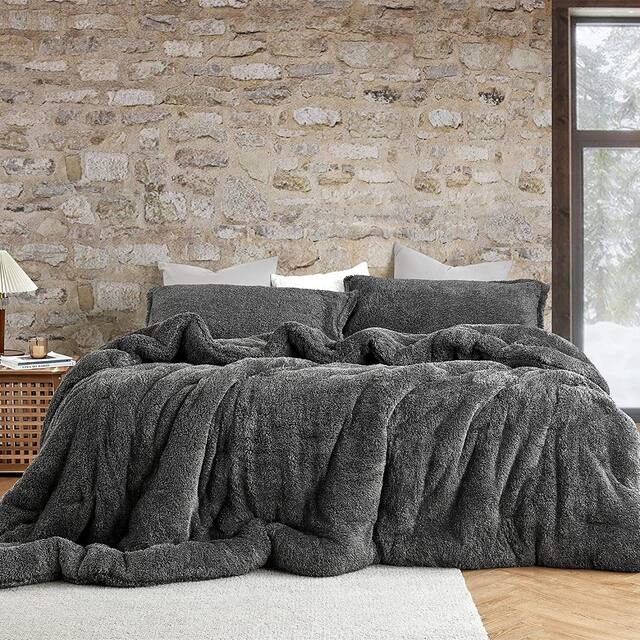Coma Inducer® Oversized Comforter - The Original Plush - Frosted Polar Marsh - Frosted Polar Marsh - Oversized King