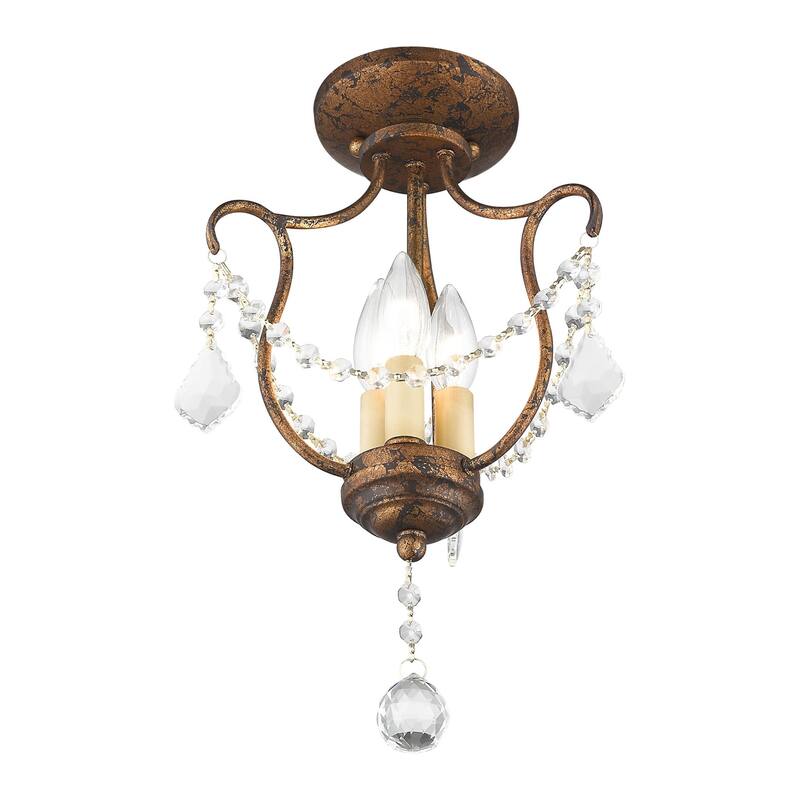Livex Lighting Chesterfield 3 Light Pendant