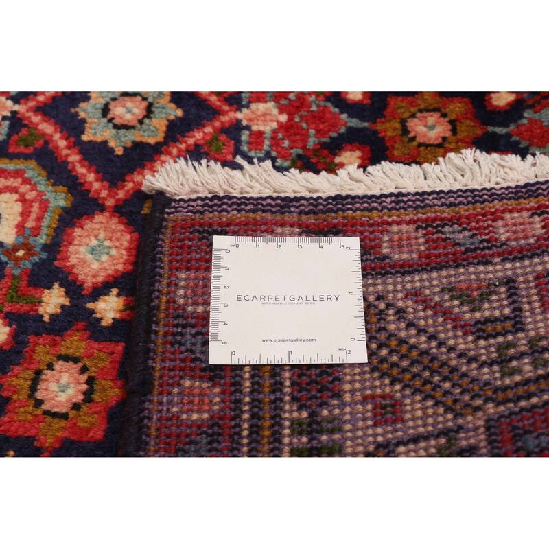 ECARPETGALLERY Hand-knotted Andelz Navy Wool Rug - 4'11 x 10'5