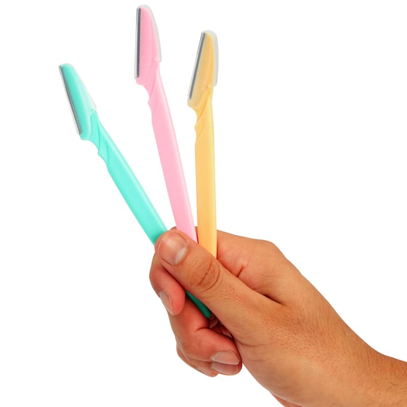 60Pack Eyebrow Facial Razor for Women, Multipurpose Dermaplane Hair