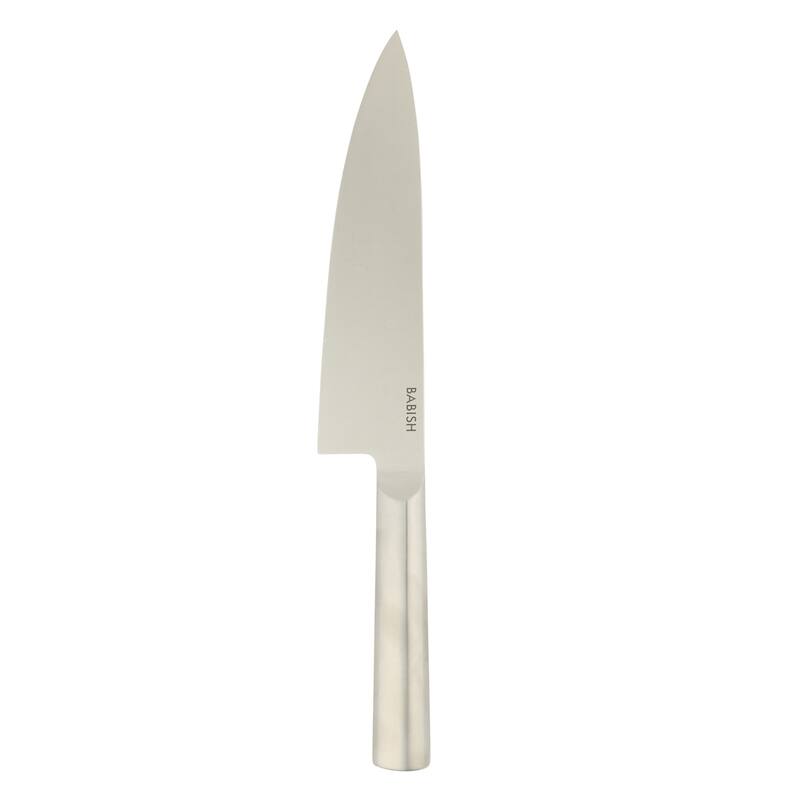 Babish High Carbon 1.4116 German Steel Full Tang 8-Inch Chef Knife - for Chopping, Slicing, Dicing & Everyday Prep