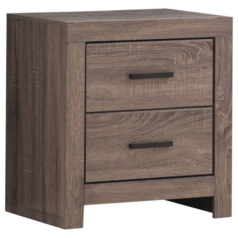 Sherwood Barrel Oak 4-piece Queen Bedroom Set