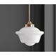 preview thumbnail 3 of 66, Cleo Adjustable Drop Metal/Glass LED Pendant, by JONATHAN Y