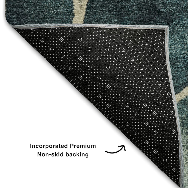 Premium Washable Super Soft Contemporary Cobble Mayfield Rug