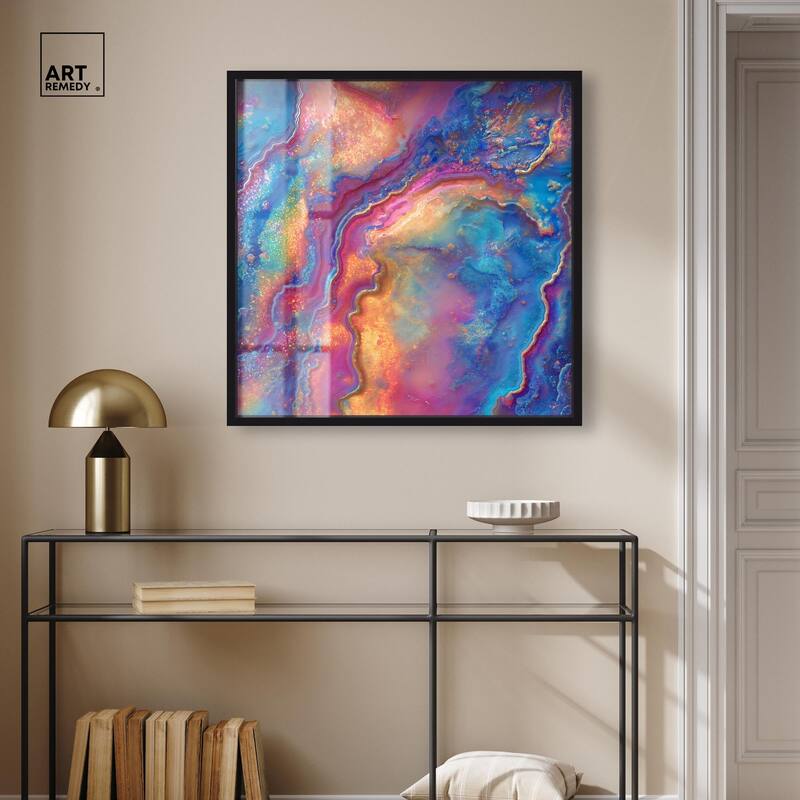 Glittering Spectrum II Shadowbox by Art Remedy