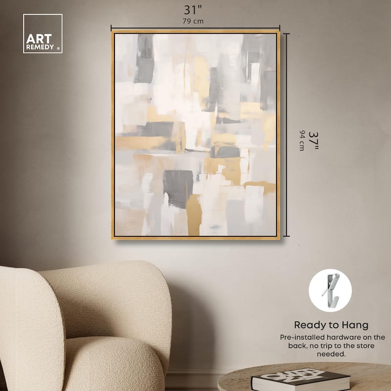 Soft Brilliance I Canvas by Art Remedy