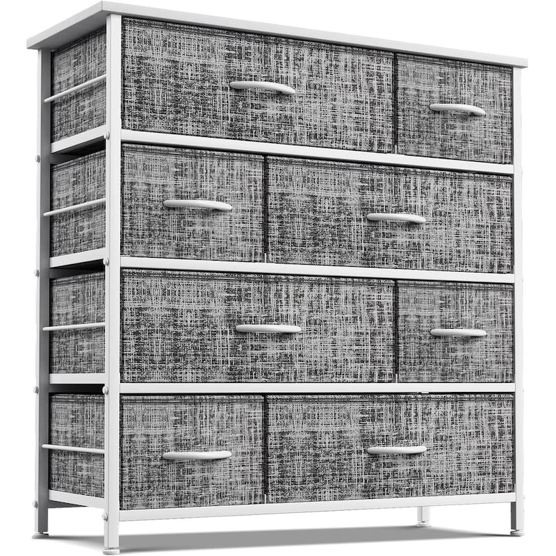 Dresser w/ 8 Drawers Furniture Storage & Chest Tower for Bedroom