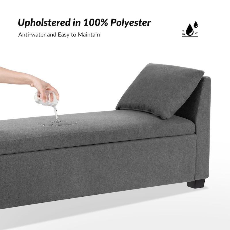 Pascual Storage Bench by HULALA HOME