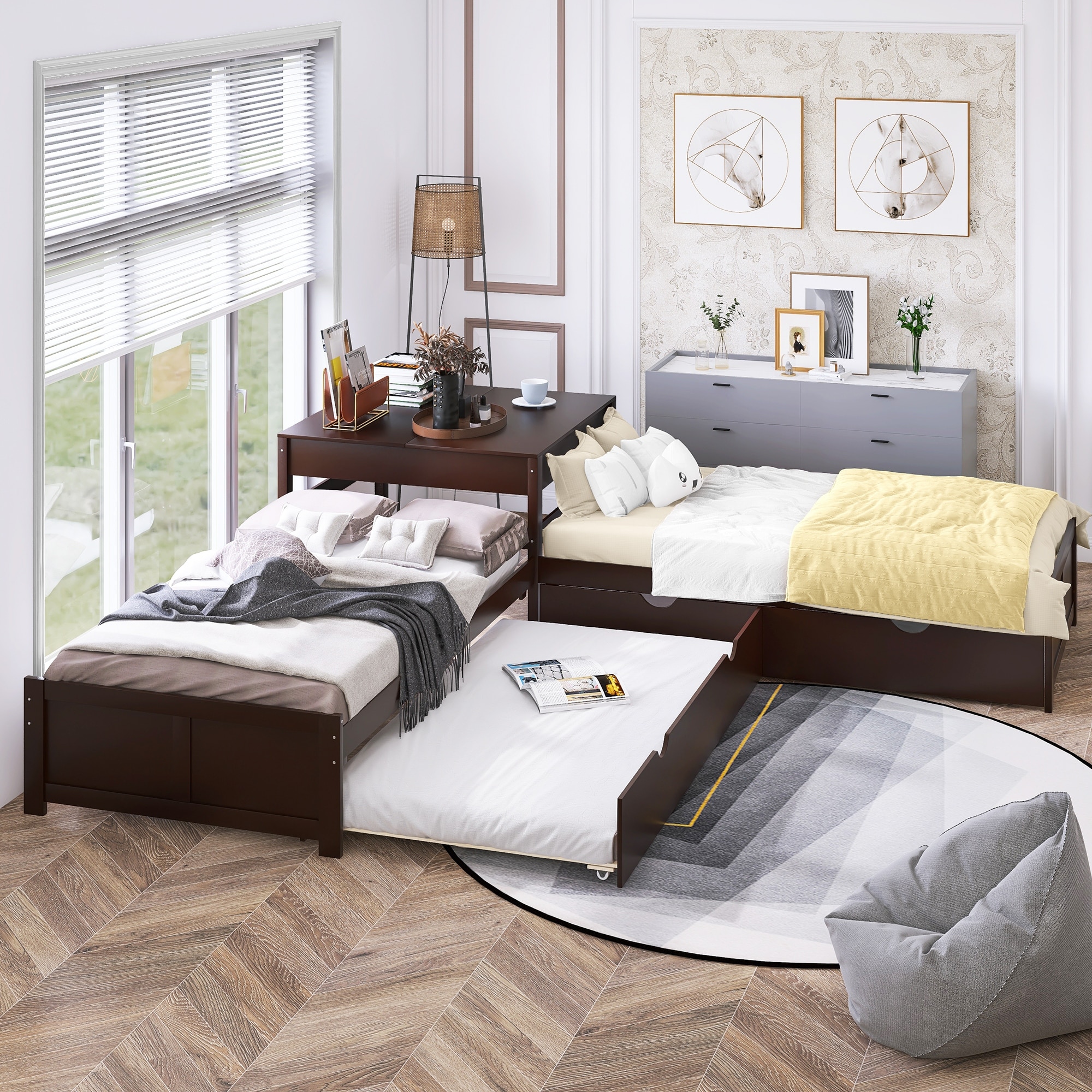 Bed built into 2025 floor