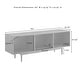 preview thumbnail 10 of 11, Crosley Liam Large Record Player Stand With Vinyl Storage - 22.25"H x 60'W x 15.75"D