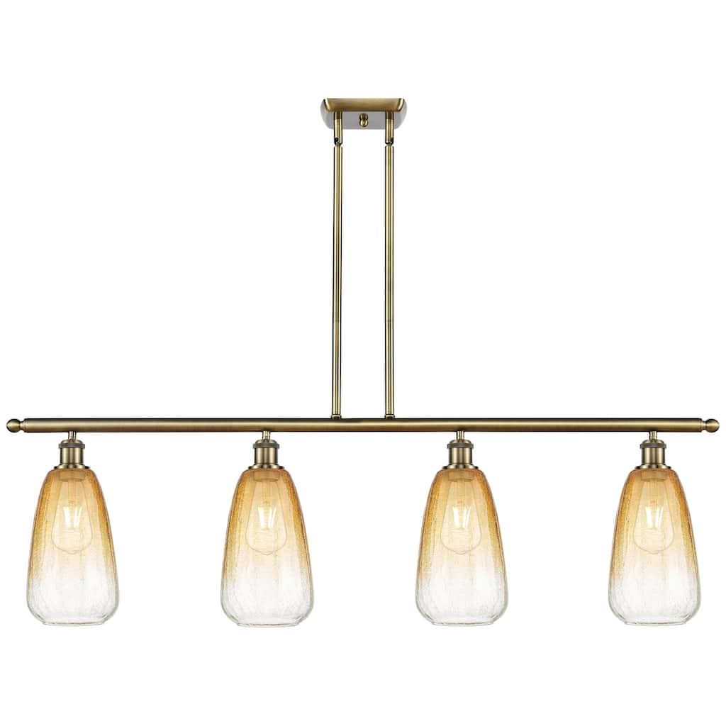 Innovations Lighting Endless Possibilities Ballston - Brookhaven Almond - 4 Light 48" Stem Hung Island Light