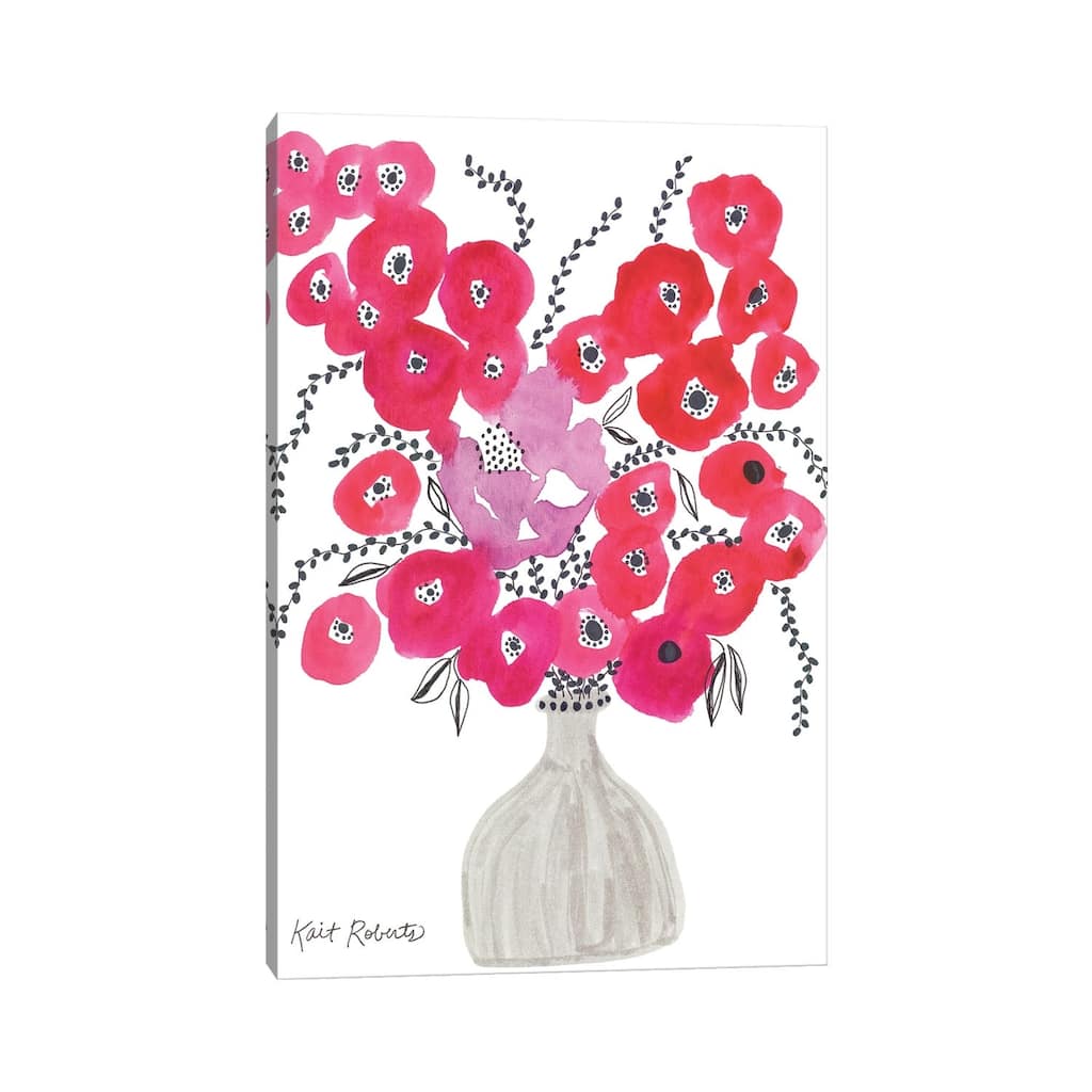 iCanvas "Vanity Blooms Caught My Eye" by Kait Roberts Canvas Print