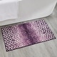 preview thumbnail 16 of 123, Better Trends 100% Micro Polyester Knitted Bathroom Rugs - Casablanca Collection with Chevron Pattern, Machine Washable Bath Mat 21" x 34" Rectangle - Purple