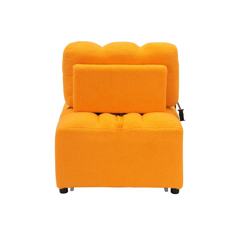 Convertible Teddy Sofa - 40.2-Inch Sofa Bed for Apartment or Office