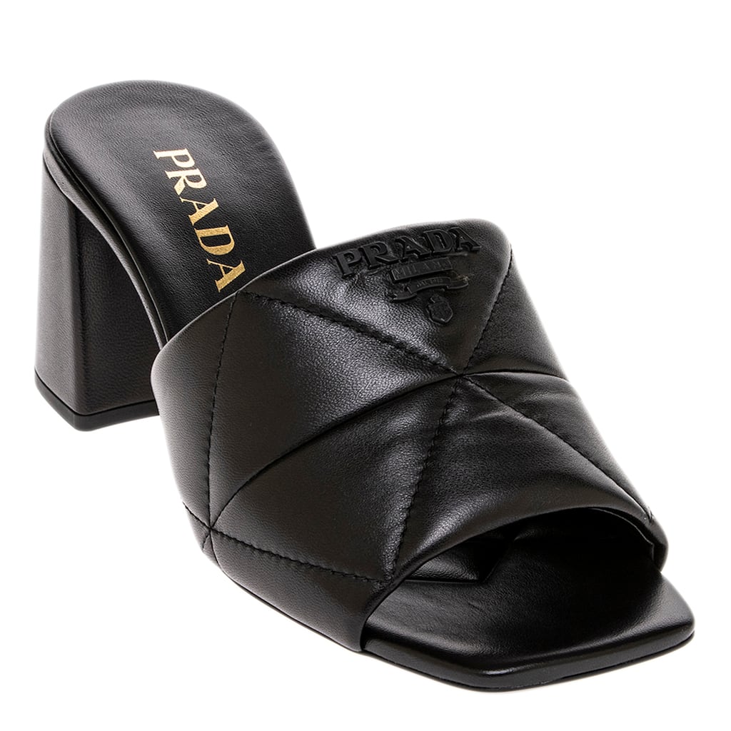 Prada Quilted Leather Sandals