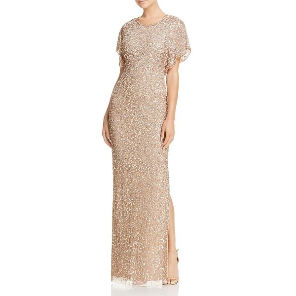 adrianna papell evening gown