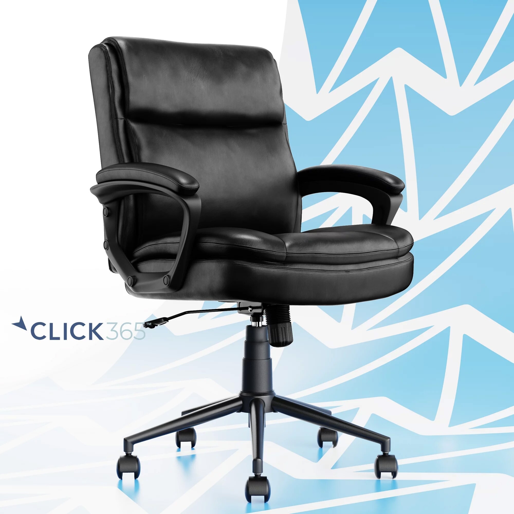 Extra padded sales desk chair