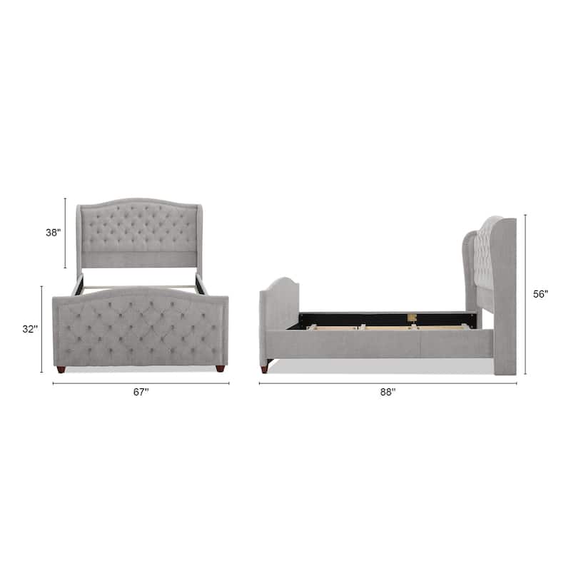 Jennifer Taylor Home Marcella Panel Bed