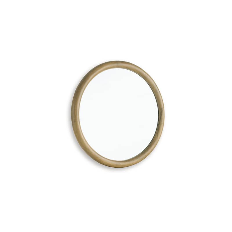 Signature Design by Ashley Yadiel Brown Accent Mirror - 42" W x 3" D x 42" H