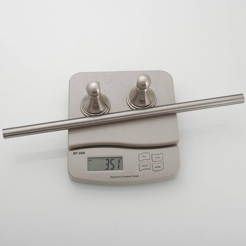 5-Piece Modern Stainless Steel Bathroom Hardware Set