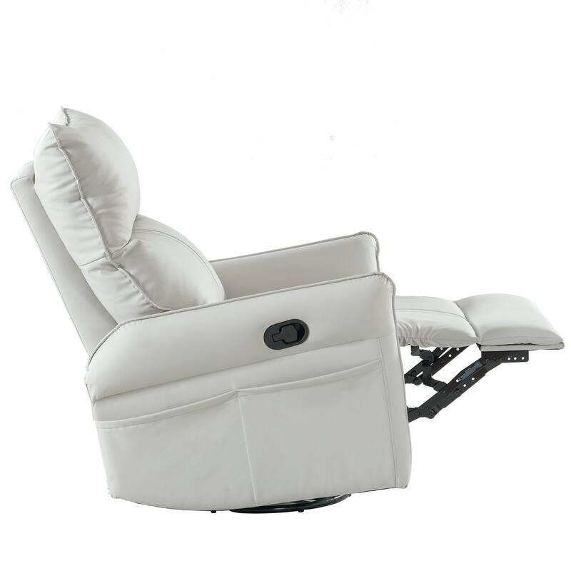 360° Swivel Rocker Manual Recliner Chair for Living Room, Bedroom