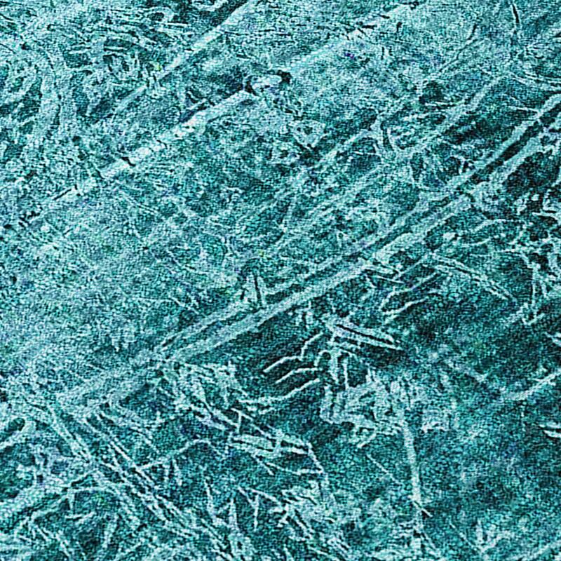 Machine Washable Indoor/ Outdoor Abstract Solid Chantille Rug